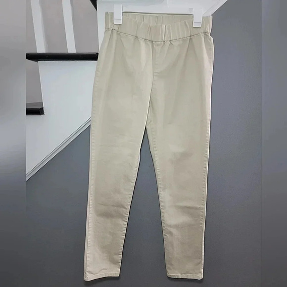 SOFT SURROUNDINGS Womens Ponte Slim Pull On Pants Small 4-6 Comfy Preppy - Picture 2 of 6